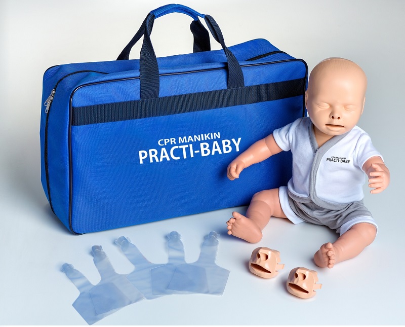Reanimationspuppe Practi-Baby inkl. Tasche - Akademie für